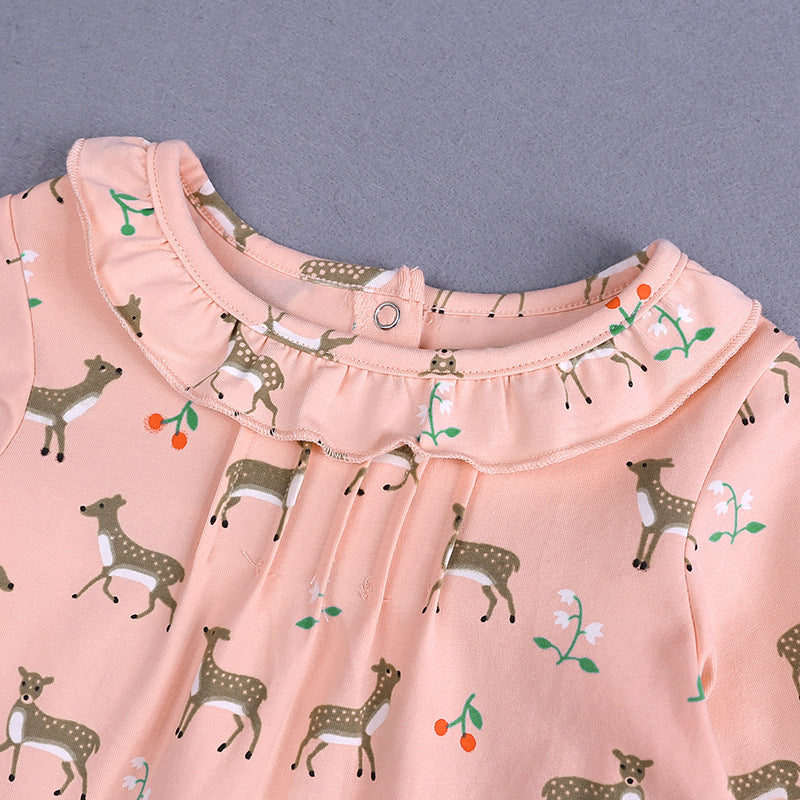 Children's bottoming shirt