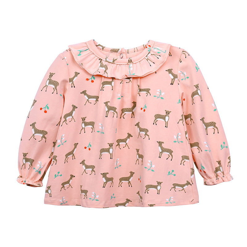 Children's bottoming shirt