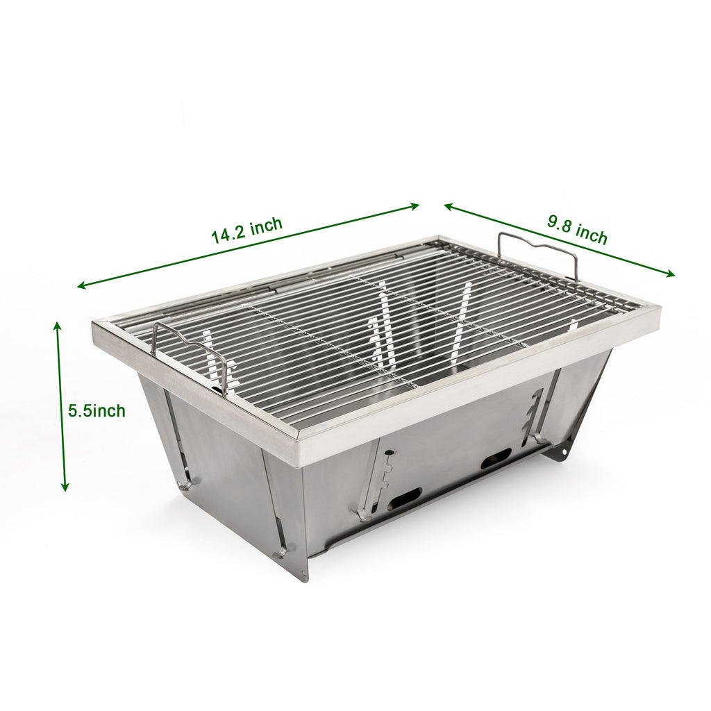 Folded Portable BBQ Outdoor Grill