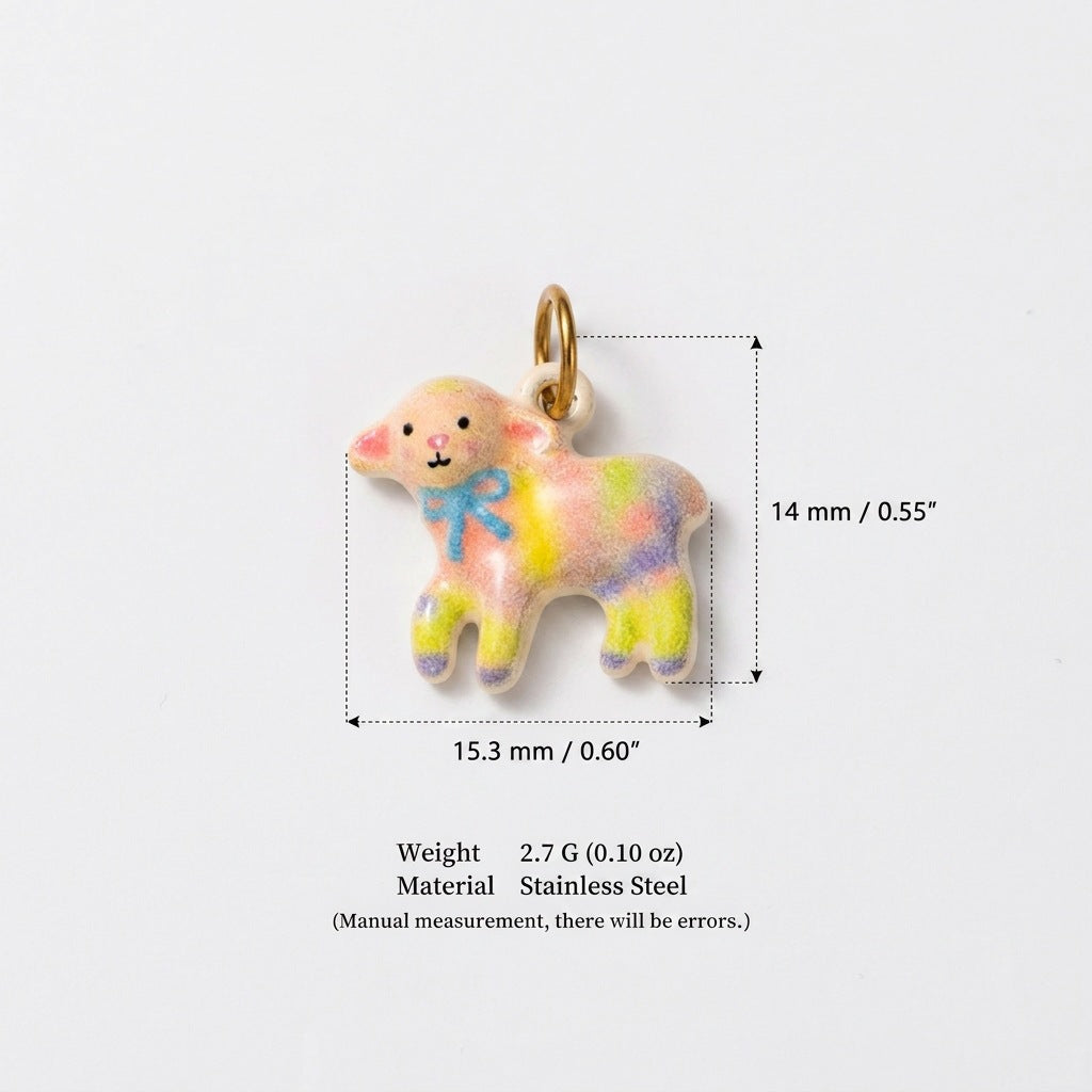 Color-Protecting Print DIY Stainless Steel Pendant