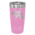 Beware Mama Bear 20 oz Tumbler | Light Purple