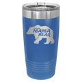 Beware Mama Bear 20 oz Tumbler | Royal Blue