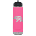 Beware Mama Bear 20 oz Water Bottle | Pink