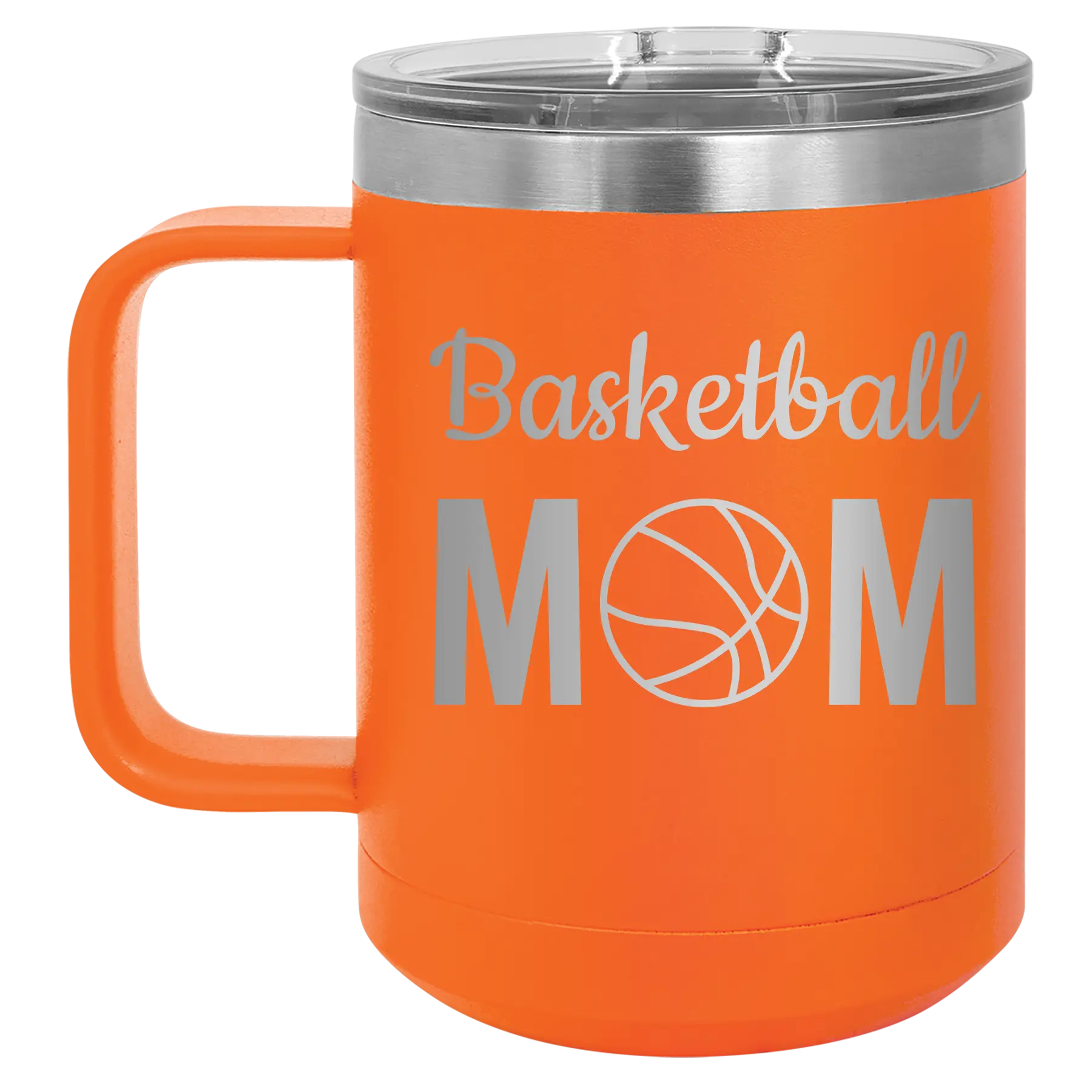 Mom Basketball2 15 oz Mug | Orange