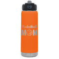 Mom Basketball2 20 oz Water Bottle | Orange