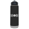 Mom Hockey 20 oz Water Bottle | Black