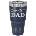 Basketball Dad2 30 oz Tumbler | Navy