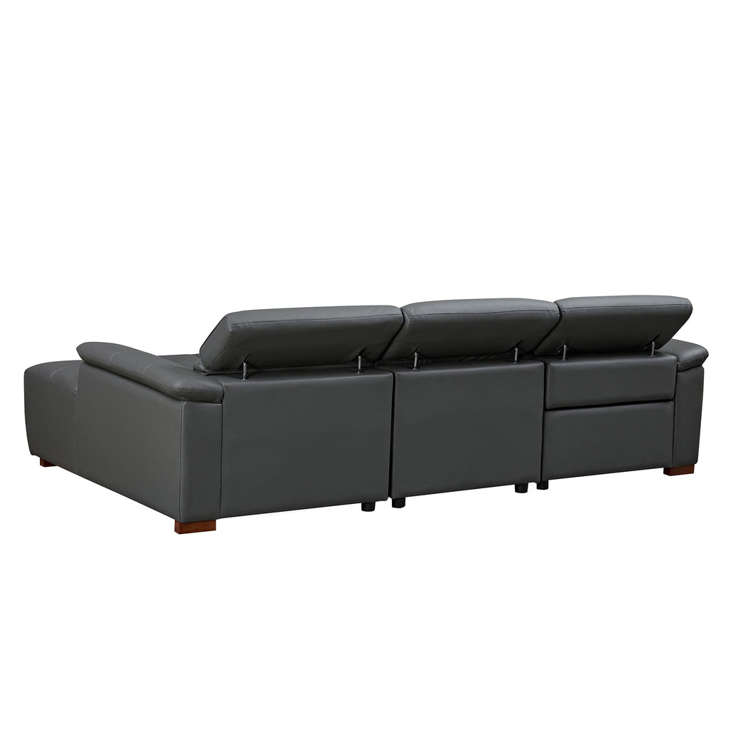 Wall-Hugger Reclining Sofa Modern Electric Control