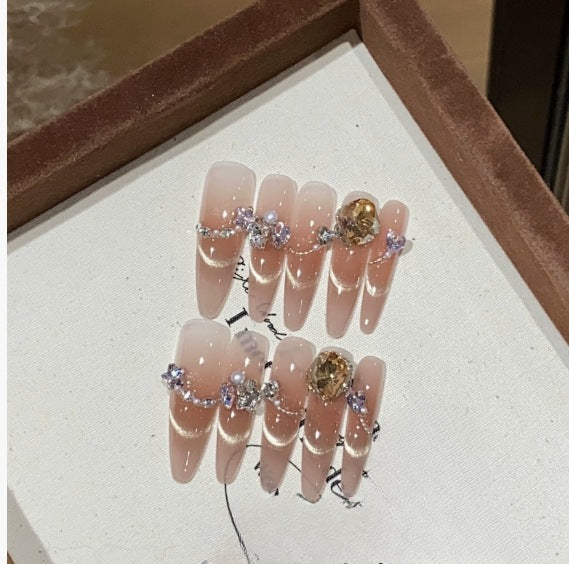 0995- Handmade press on nails fake nails removable