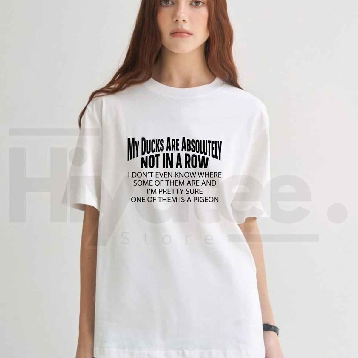 Ducks Not In A Row T-Shirt – Funny Relatable Chaos Humor Graphic Tee