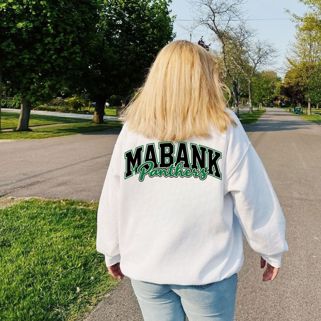 Retro Panthers Spirit Crewneck – Vintage Athletic Graphic Pullover