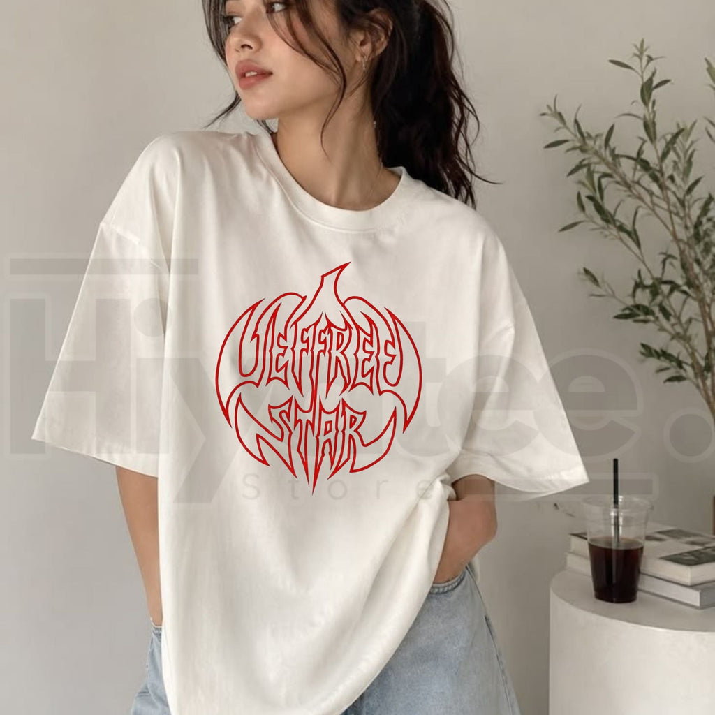 Jeffree Star Pumpkin Logo T-Shirt – Spooky Season Halloween Graphic Tee