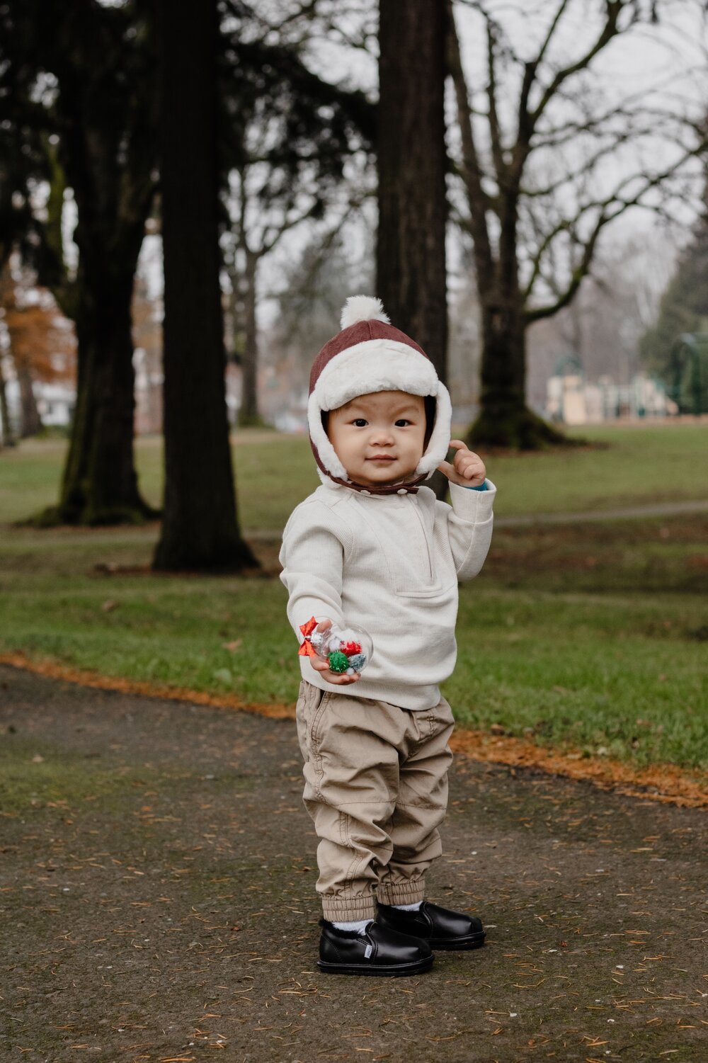 Faux Fur-Lined Kids Winter Hat | Windproof Toddler Trapper Hat