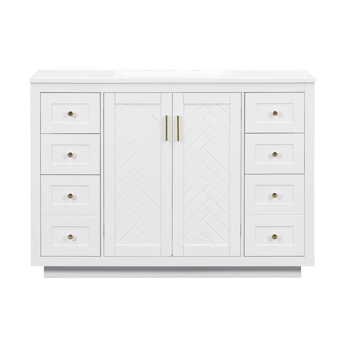 48" Bathroom Vanity with Sink Top
