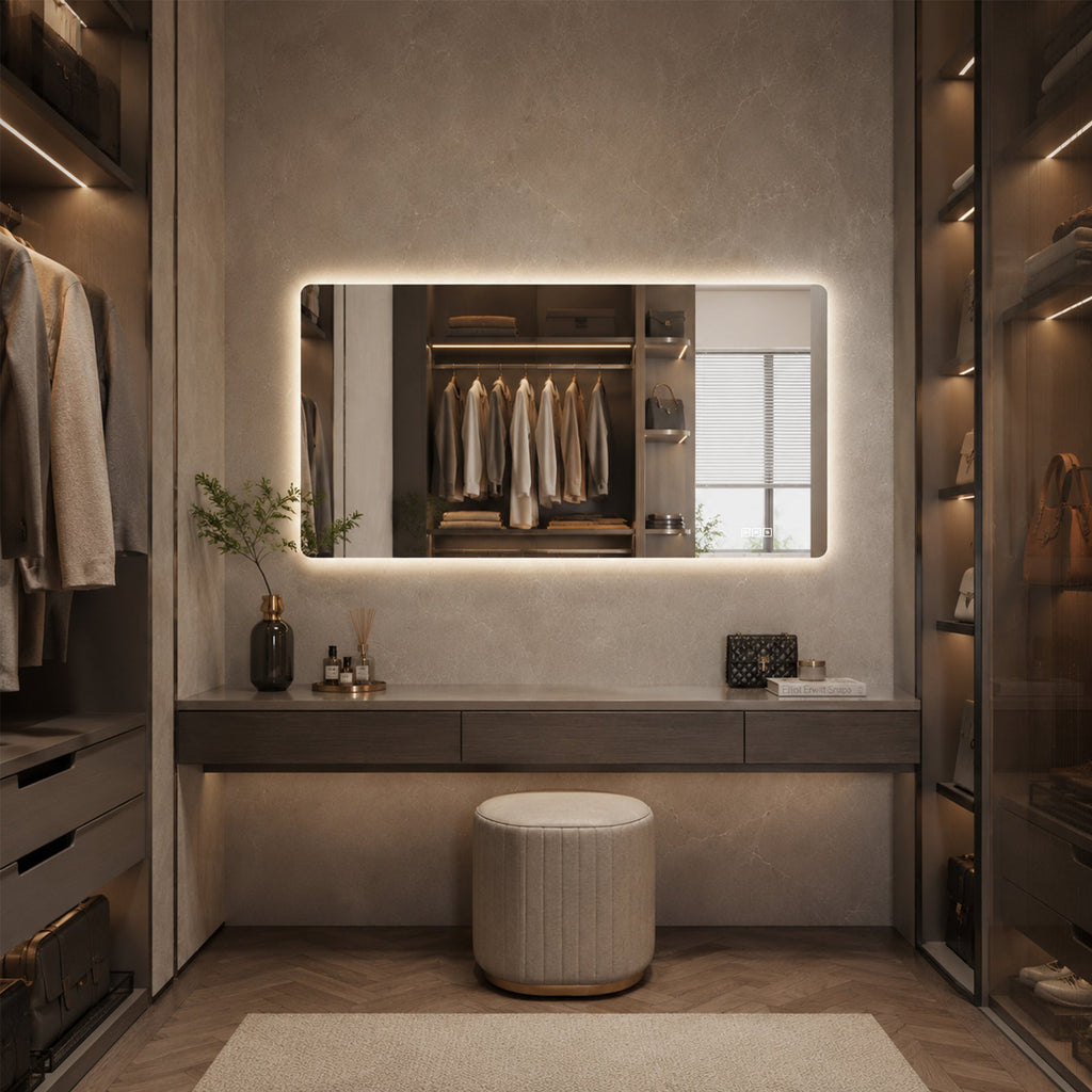 48 x 24 Inch LED Bathroom Mirror
