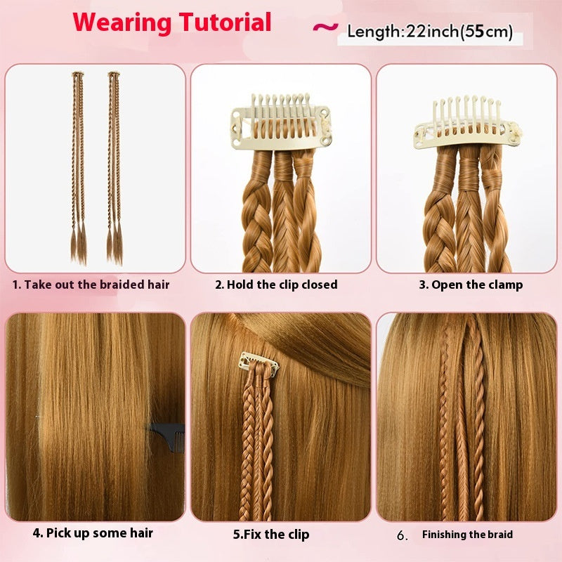 Dough-twist Style Plaits Fashion Personality
