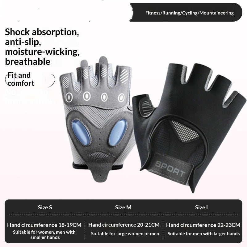 Blister-resistant Non-slip Abrasion-resistant Fitness Gloves