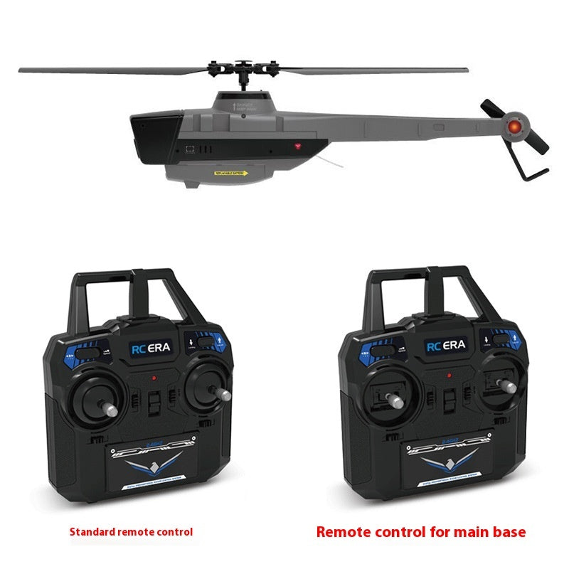 Black Bee UAV Camera Remote Control Four-way Single Paddle Without Aileron Model Toy