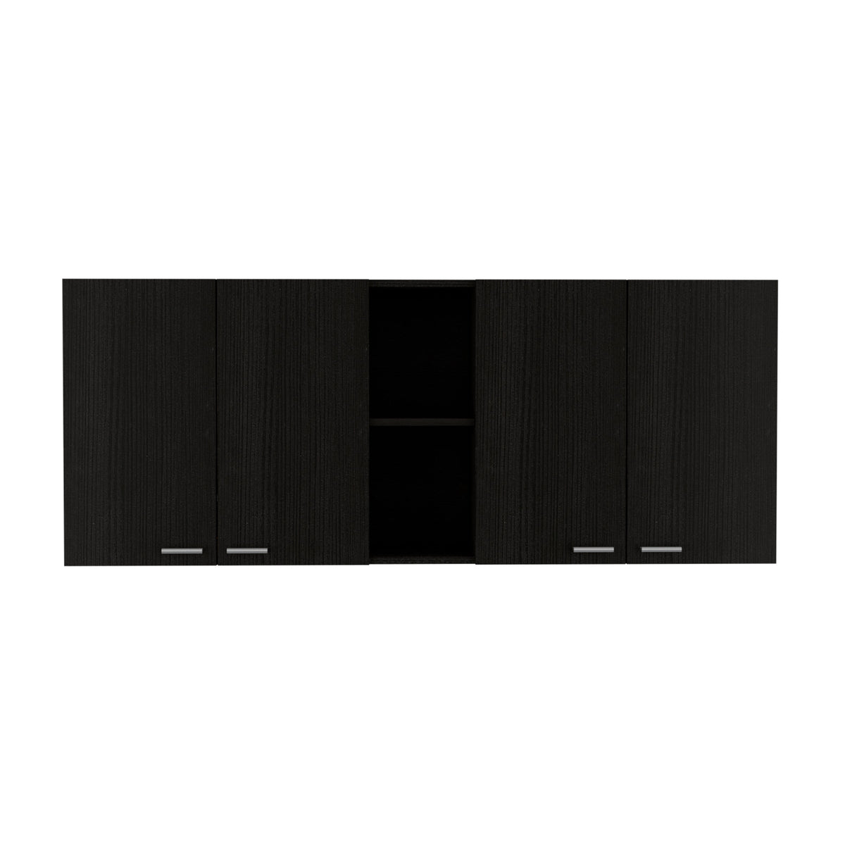 59-Inch Four Swing Doors Wall Cabinet Wenge