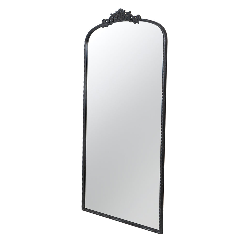 Full Length Mirror with Faux Wooden Frame
