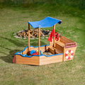 Outdoor Fir Wood Play Set