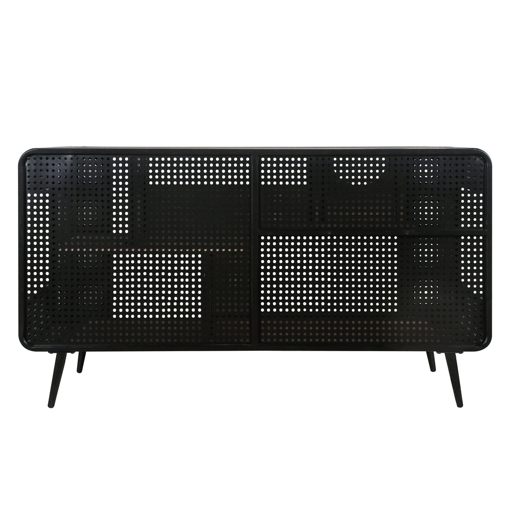 55.12" Spacious Cat House with Tempered Glass