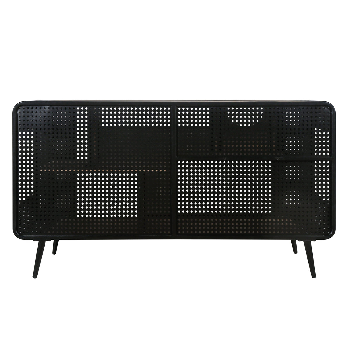 55.12" Spacious Cat House with Tempered Glass