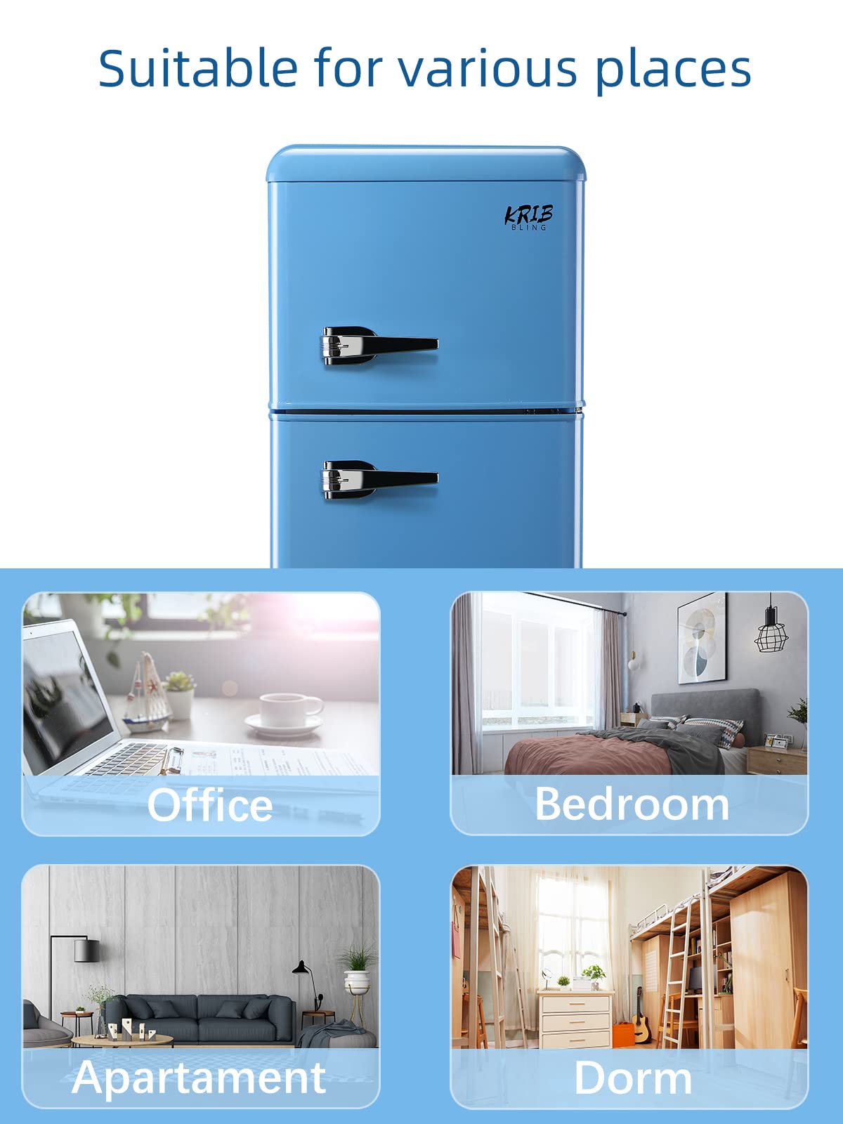 3.5 Cu.ft Compact Refrigerator