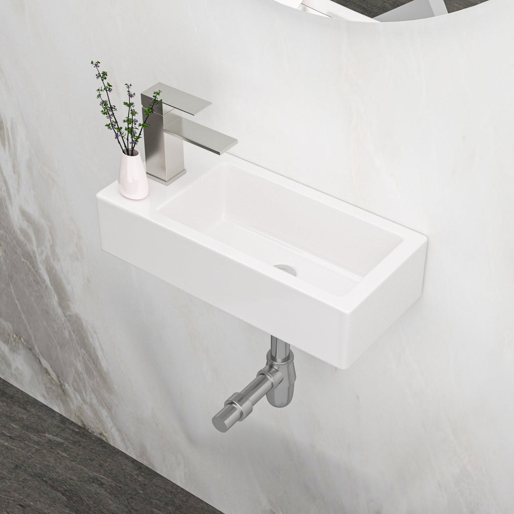 Premium Wall Mounted Ceramic Bathroom Sink
