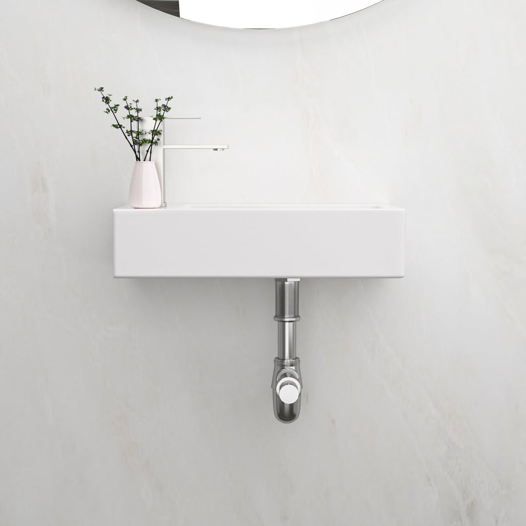 Premium Wall Mounted Ceramic Bathroom Sink