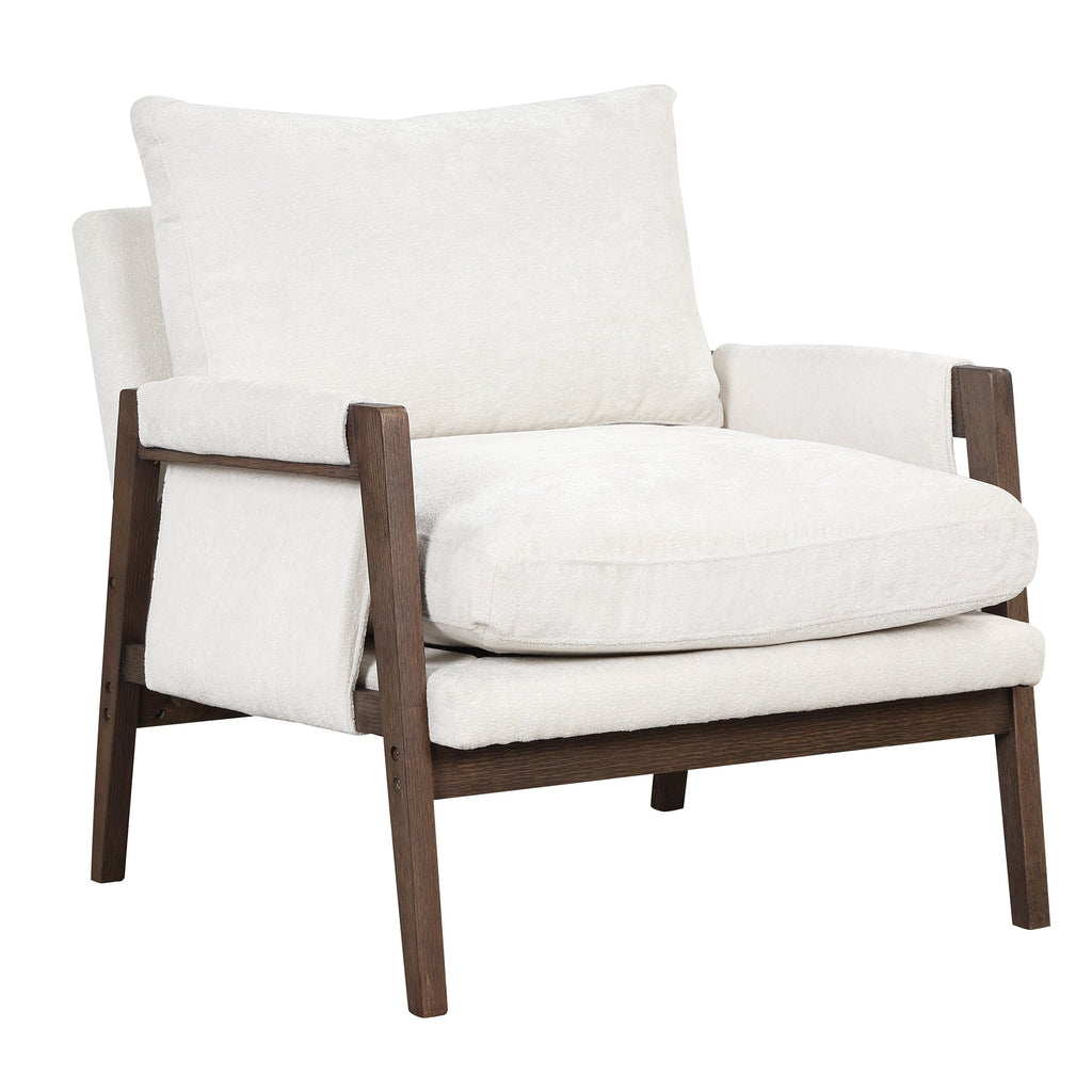 Kelly Mid-Century Modern Velvet Accent Armchair