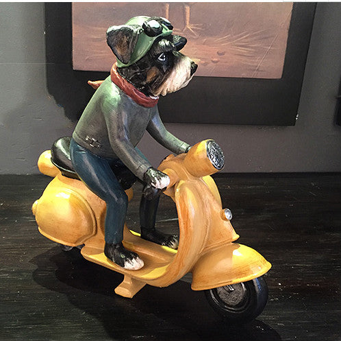 French Scooter Rider