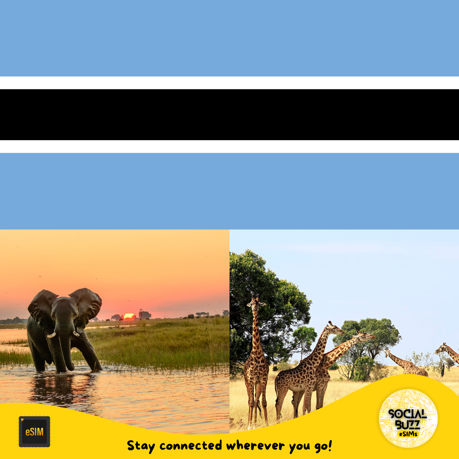 Botswana eSIM Internet Data Plan