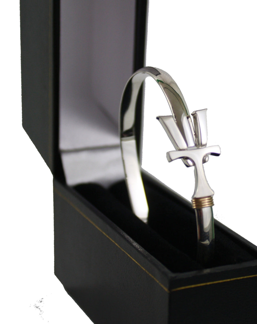 Vermont  Hook Bracelet Silver - 5mm Band - 7 Inch