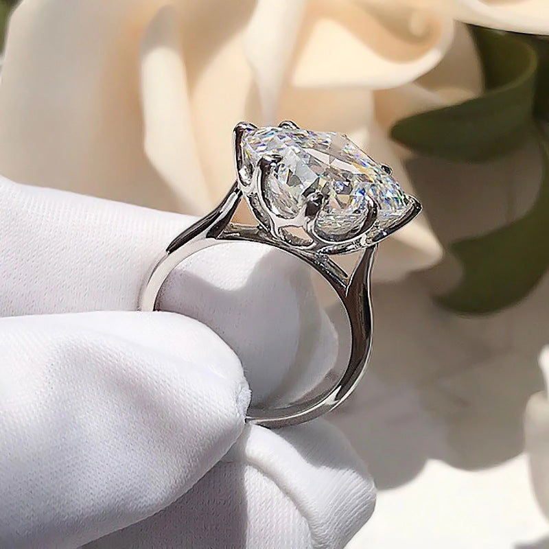 Square Zircon Ring For Women