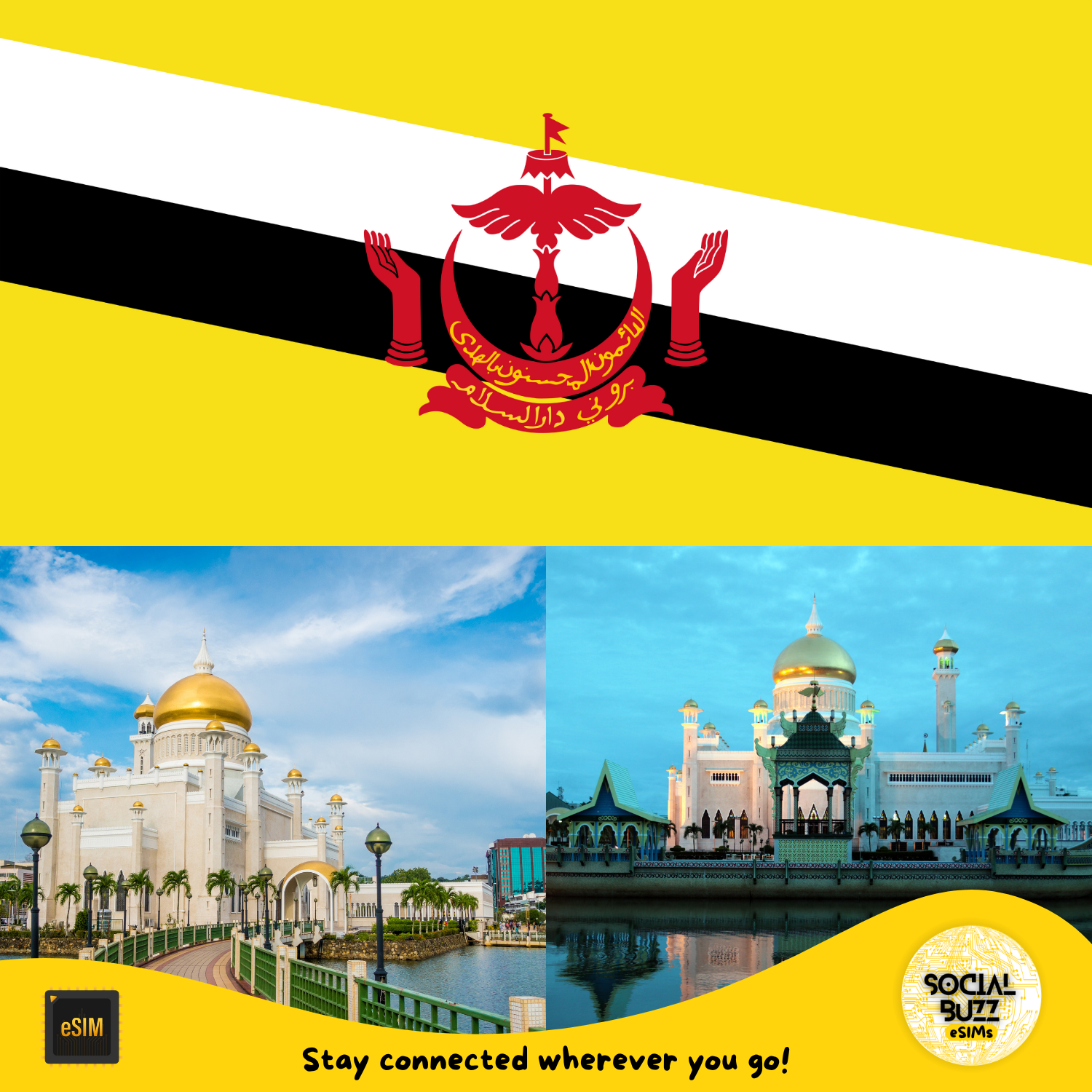 Brunei Darussalam eSIM Internet Data Plan