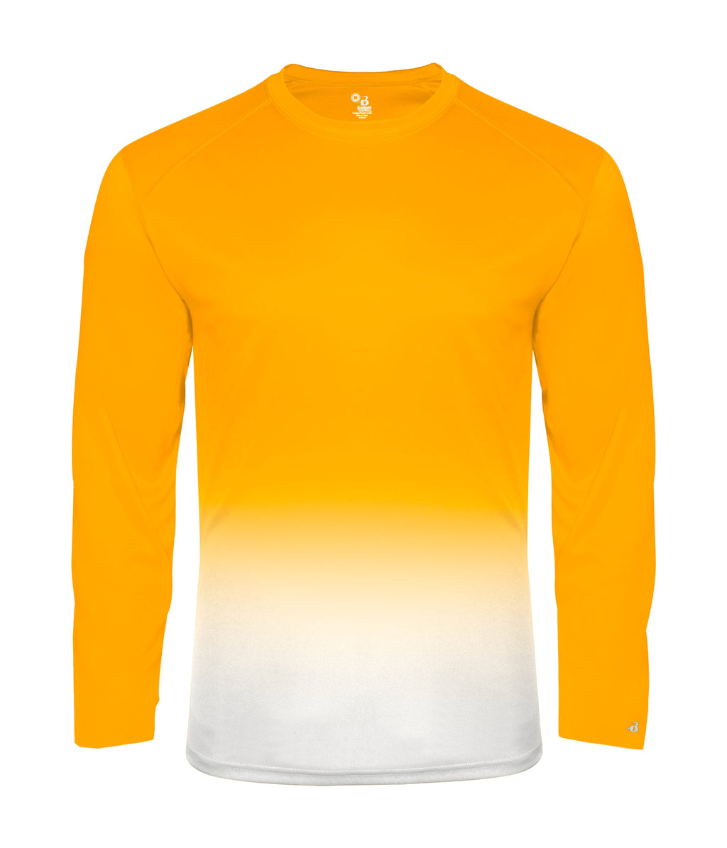YOUTH OMBRE LONG-SLEEVE T-SHIRT - MOISTURE-WICKING