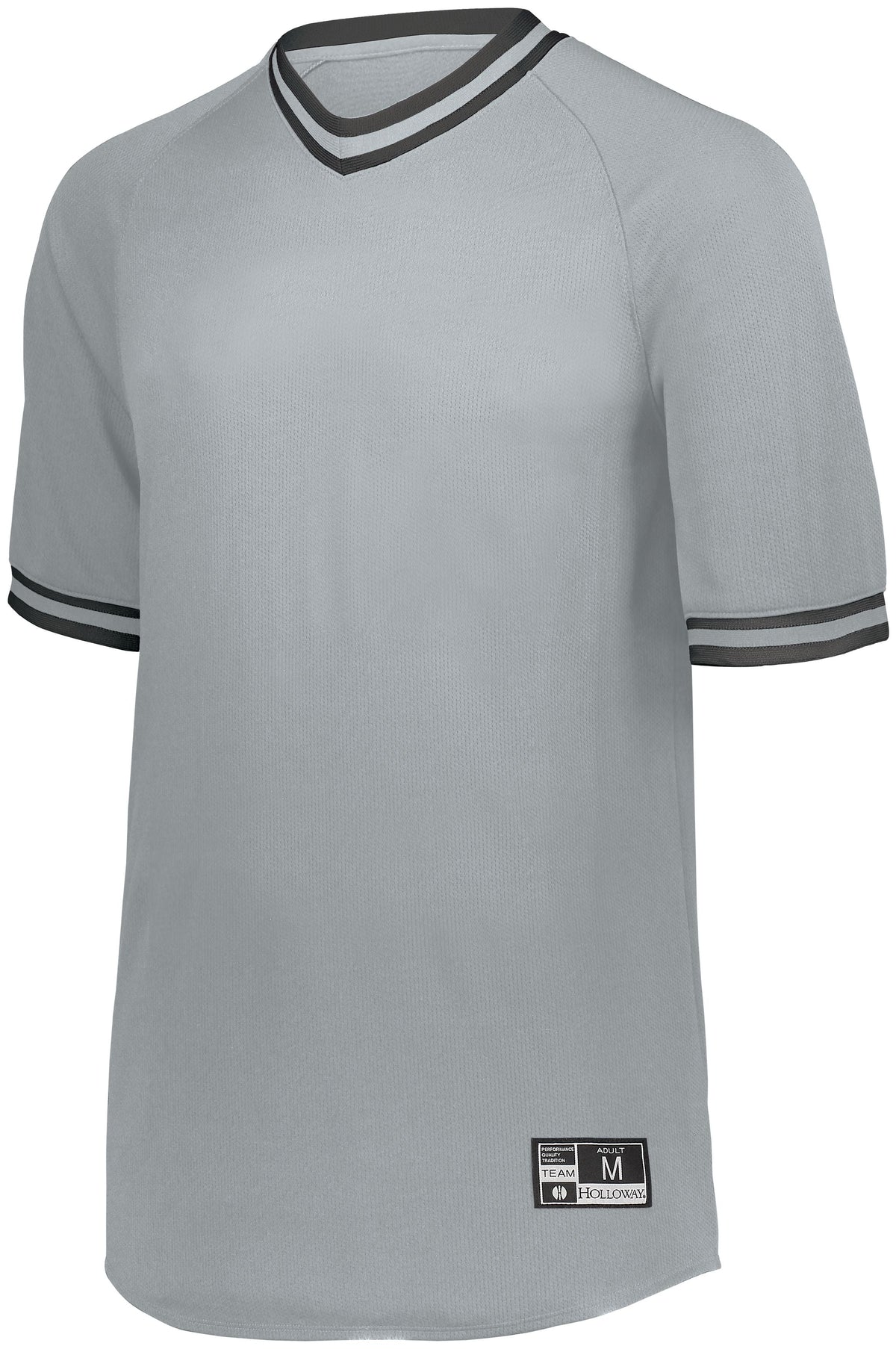 YOUTH RETRO V-NECK BASEBALL JERSEY - MOISTURE-WICKING