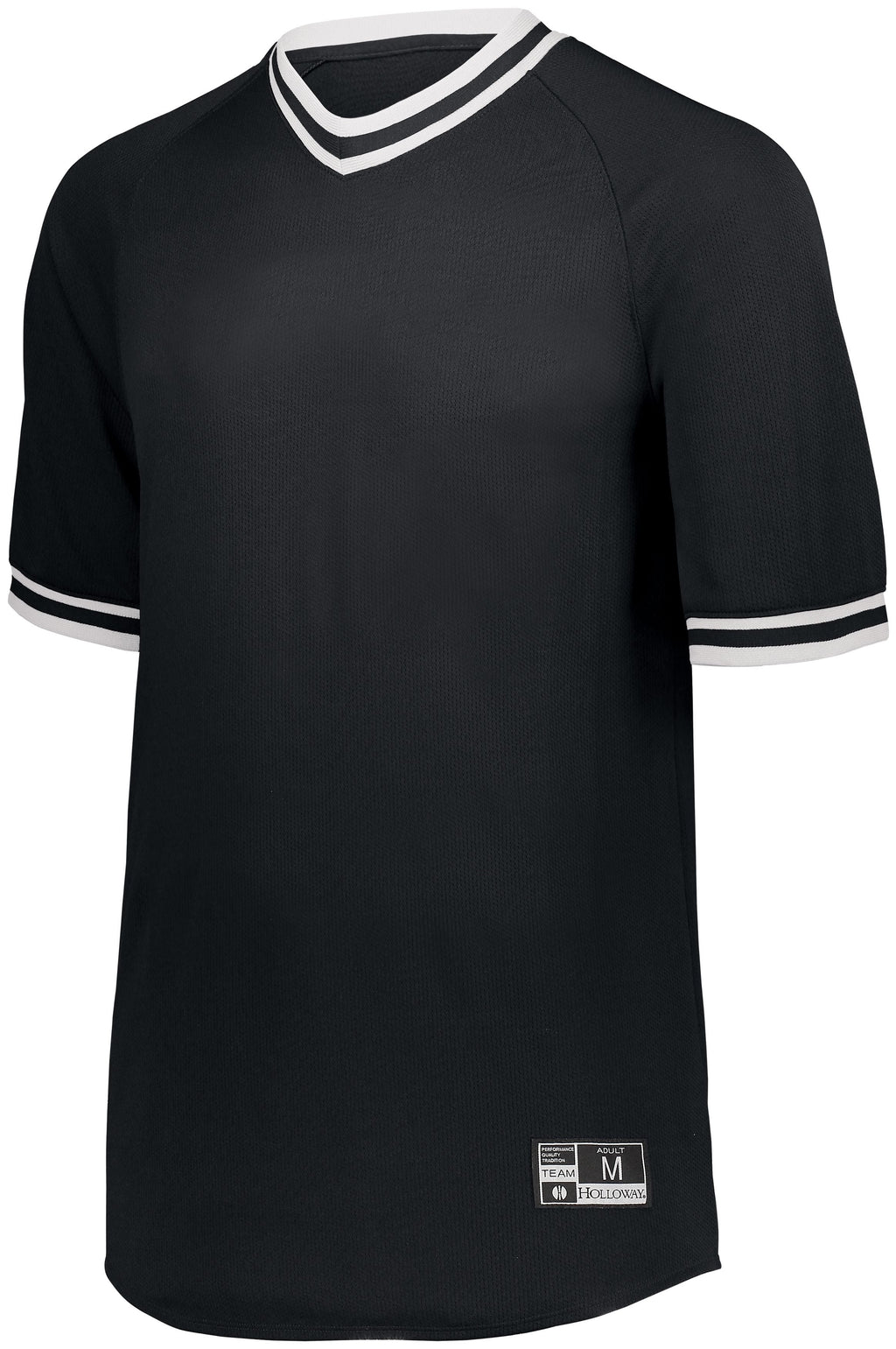 YOUTH RETRO V-NECK BASEBALL JERSEY - MOISTURE-WICKING