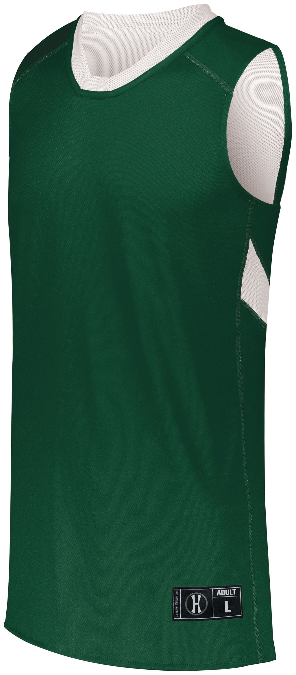 DUAL-SIDE SINGLE PLY BASKETBALL JERSEY - MOISTURE-WICKING