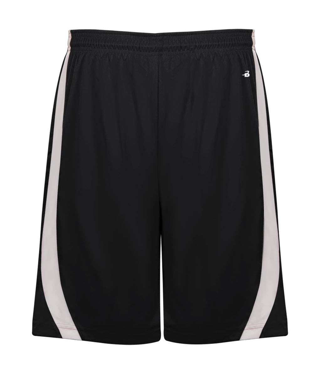 YOUTH B-SLAM REVERSIBLE SHORTS - MOISTURE-WICKING PERFORMANCE
