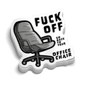 Office Chair - Hard Hat Decal