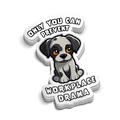 Drama - Hard Hat Decal