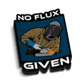 No Flux given - Hard Hat Decal