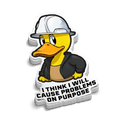 Cause Problems - Hard Hat Decal