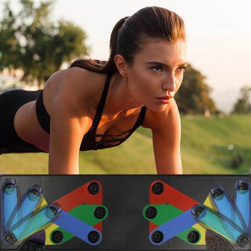 Push Up Rack Edge 9 in 1 Body Building Fitness Tools