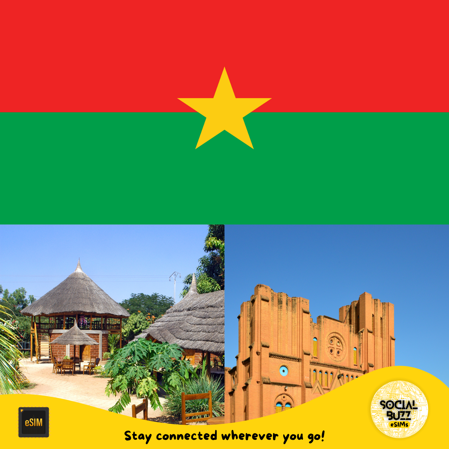 Burkina Faso eSIM Internet Data Plan
