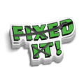 Fixed It - Hard Hat Decal