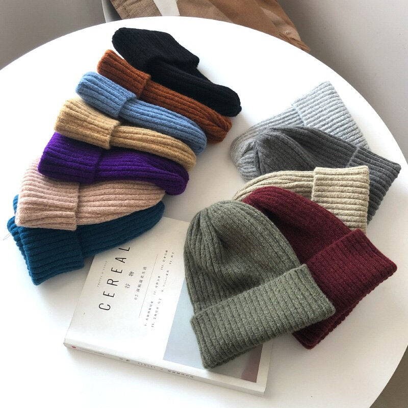Warm knitted hat
