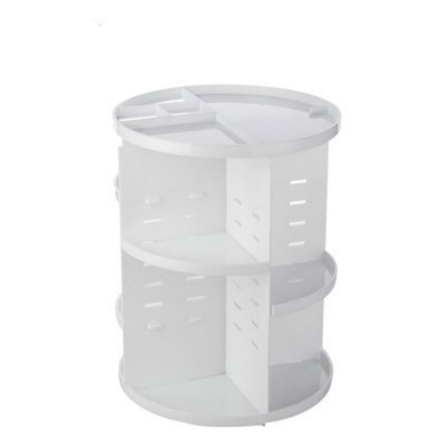 360 degree rotating acrylic cosmetic storage box
